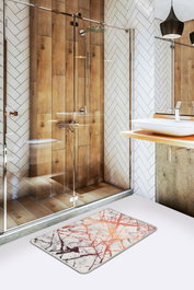 Mijölnir Shine Alfombrilla de Baño 40 x 60 cm Multicolor